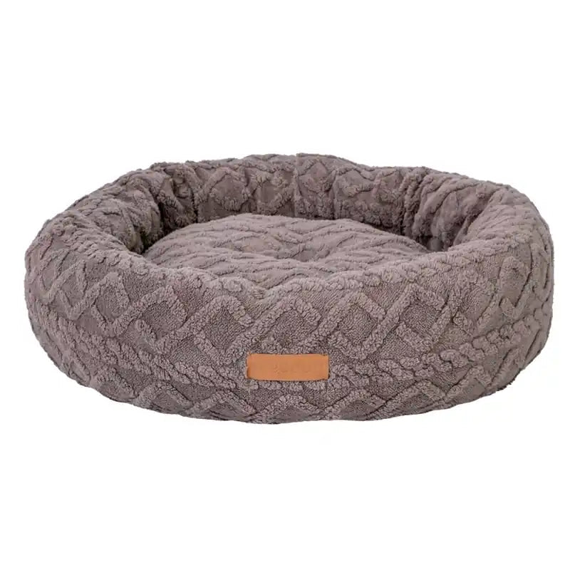 Freedog Donut Artic Cama para Mascotas Gris Claro 76x17cm