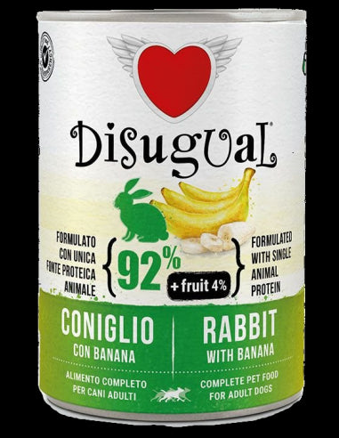 Disugual Fruit Rabbit and Banana Moist Paté 400g