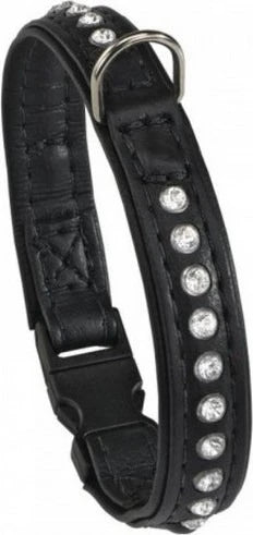 Ferplast Collar Lux C15 Sencillo Negro 25cm