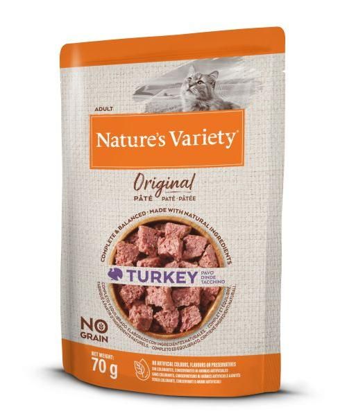 Nature's Variety Original Turkey Wet Food 12 x 70g