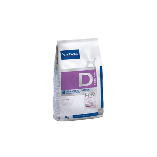 Virbac HPM Canine Dermatology Support D1 Alimento Seco 3Kg