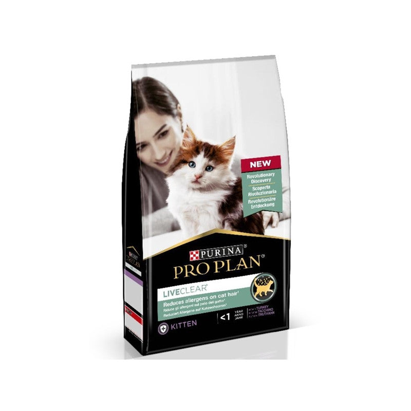 Purina Pro Plan LiveClear Kitten Alimento Seco 1.4kg