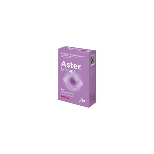 Vetnova Aster L-Drops Solución Oftálmica 20 ud