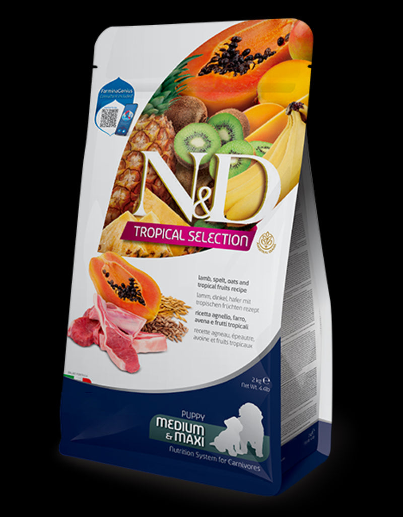 Farmina N&D Dog Puppy Tropical Selection Med/Maxi Cordero 2Kg