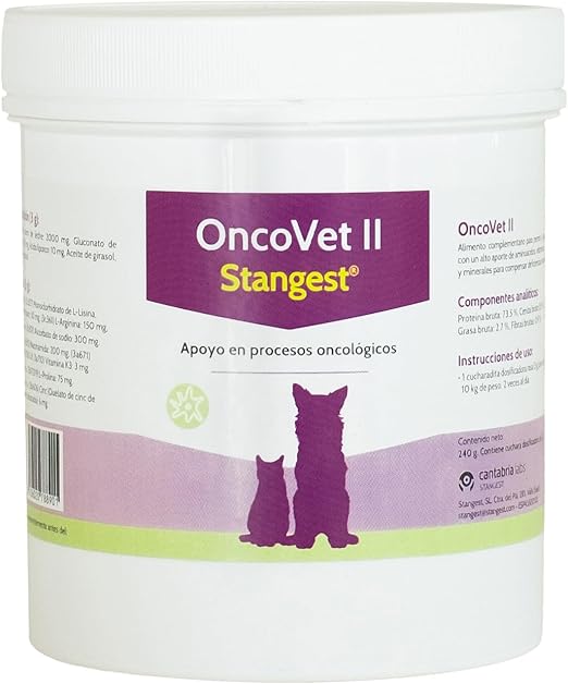 Stangest Oncovet II Suplemento Nutricional para Mascotas 240g
