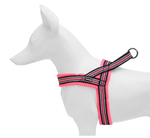Freedog Arnés Soft Sport Rosa S 20mm x 54-64cm