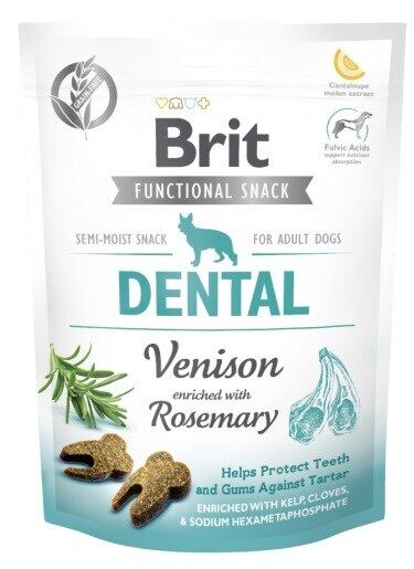 Brit Snack Dental Venado Perros 150g