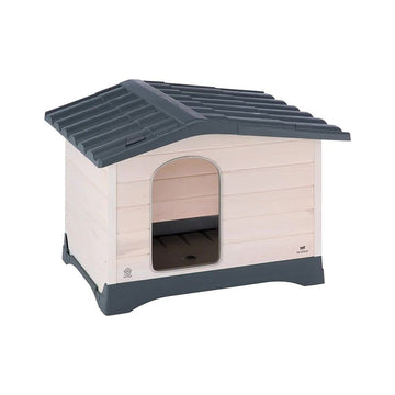Ferplast Lodge 70 Caseta para Perros Gris y Beige 1 ud