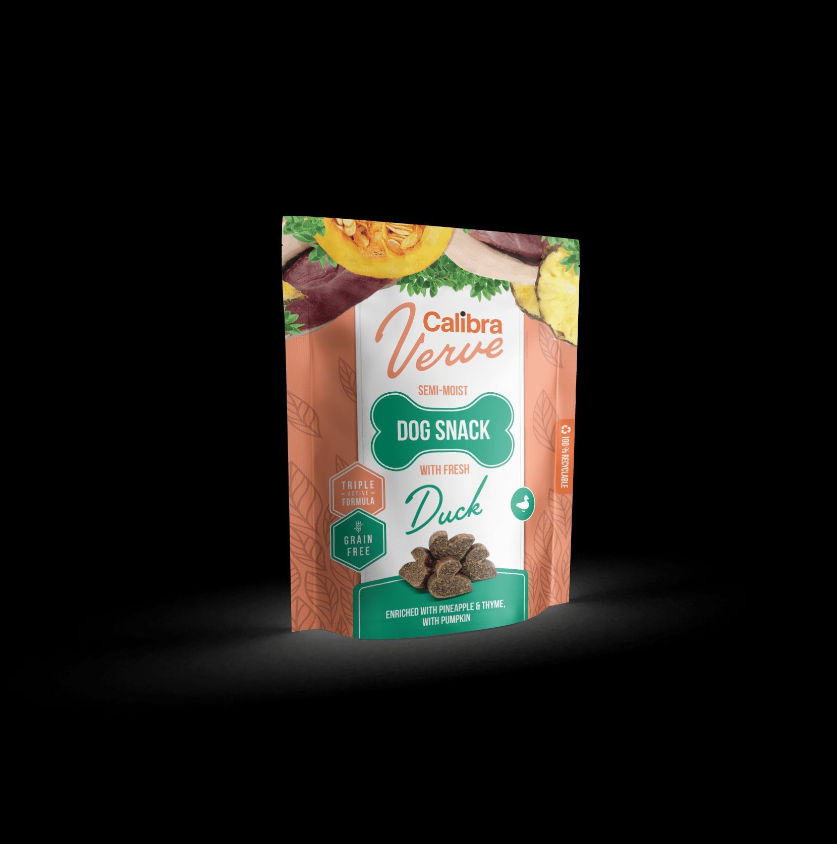 Calibra Verve Snack Semihúmedo Pato Fresco 150g