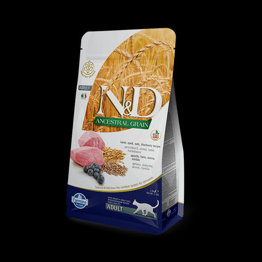 Farmina N&D Ancestral Cordero Alimento Sólido para Gatos 1.5kg