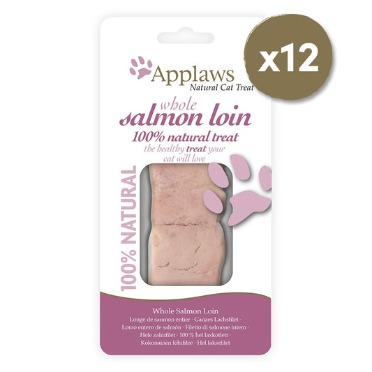 Applaws Snack Lomo Salmón 12x30g