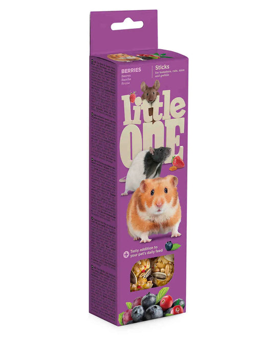 Little One Sticks con Bayas Snack para Roedores 8 ud