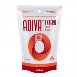 Vetnova Adiva Entero Comprimidos 28 chews