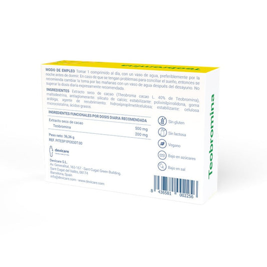 Devicare Teobromina 30 Comprimidos