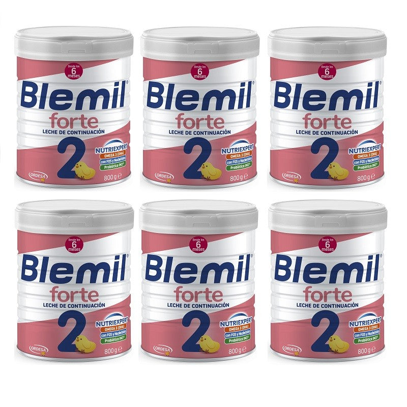 BLEMIL Plus 2 Forte Leche de Continuación PACK 6x800gr