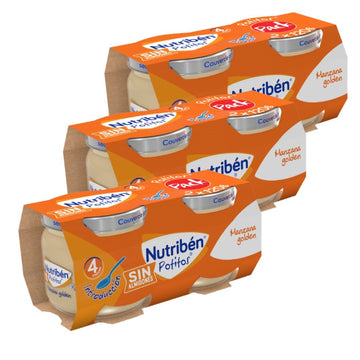 Nutriben Potito Introducción Manzana Golden 6x120g