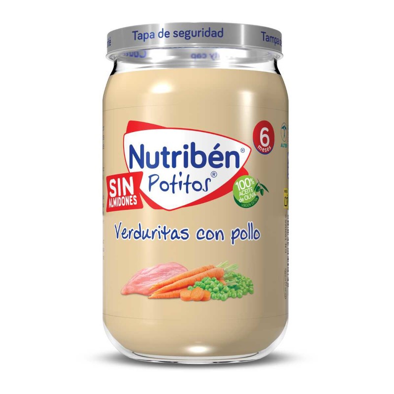 Nutribén Potito Verduritas con Pollo 235g