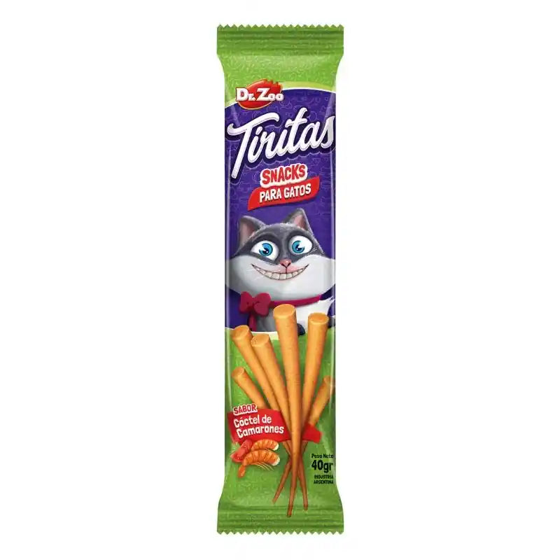Drzoo Gato Tiritas Cocktail Camarón 24x40g