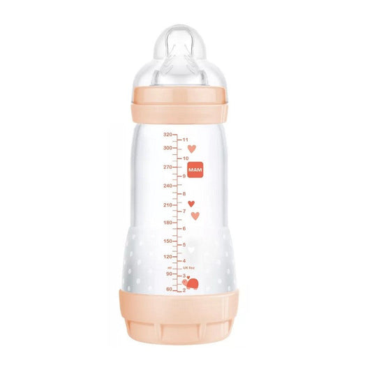 MAM Biberón Easy Start Anti Cólico 320ml - Rosa