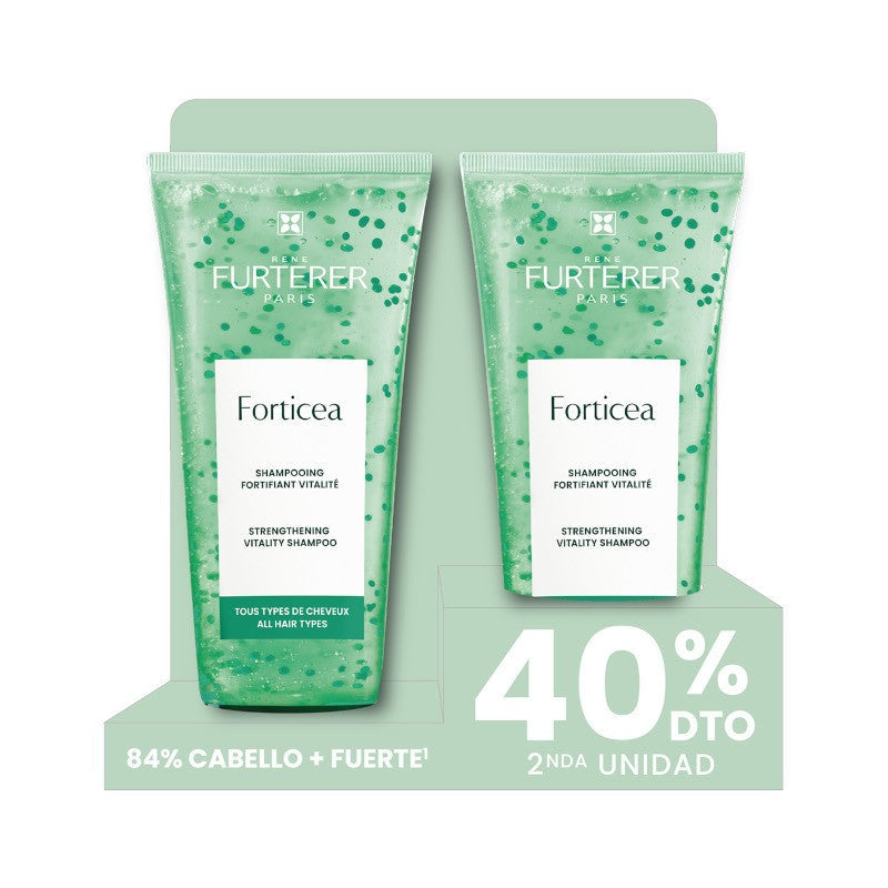 RENE FURTERER Forticea Duplo Champú Energizante 2x200ml (2ª Unidad al 40%)