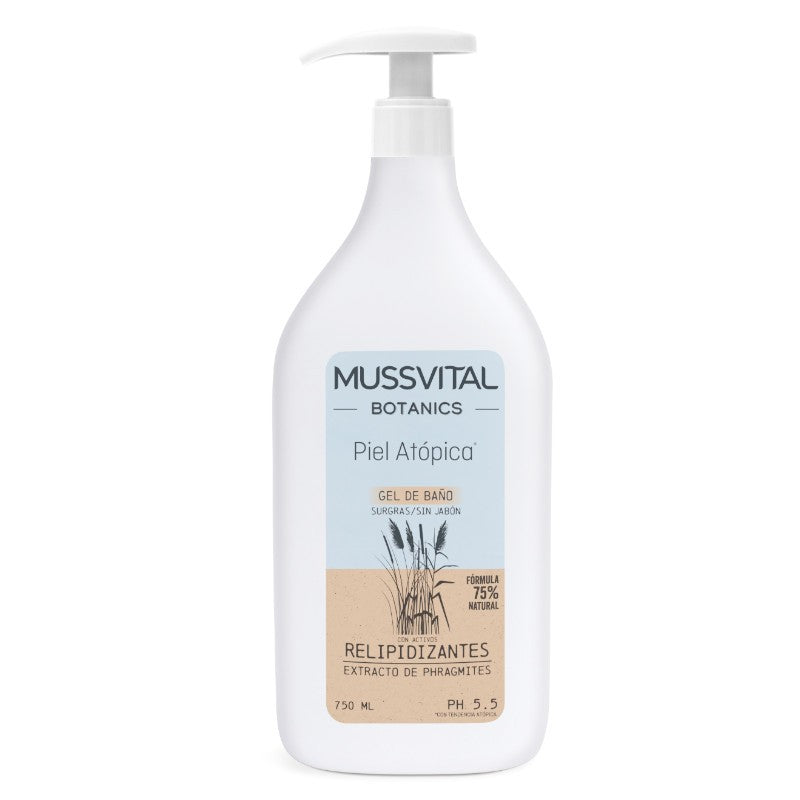 MUSSVITAL Botanics Gel de Baño Piel Atópica 750ml