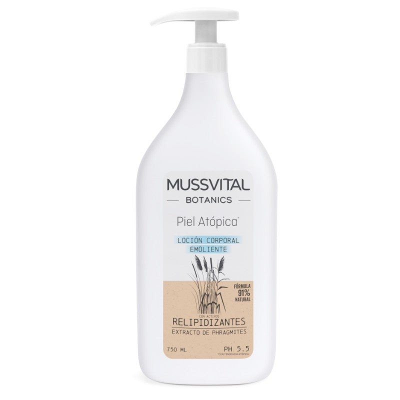 MUSSVITAL Botanics Loción Piel Atópica 750ml