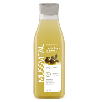 MUSSVITAL Gel de Baño Aceite de Oliva 750ml