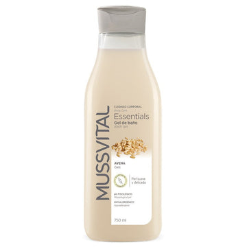 MUSSVITAL Gel de Baño con Avena 750ml