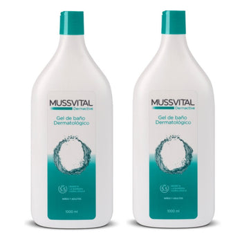MUSSVITAL Dermactive Gel de Baño Dermatológico DUPLO 2x1000ml