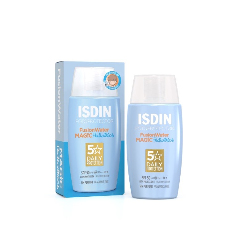 ISDIN Fusion Water Magic Pediatrics SPF 50 Photoprotector 50ml
