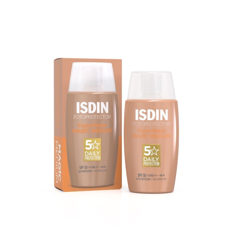 ISDIN Fusion Water Magic color Medium SPF50 (50ml)