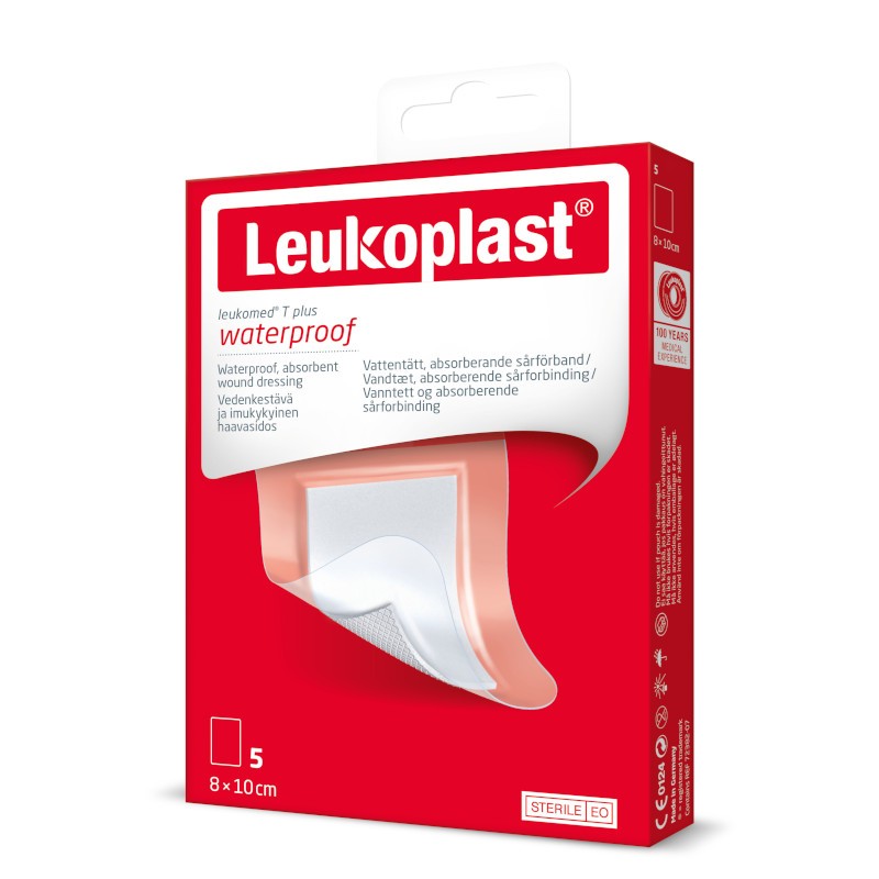 Leukoplast Leukomed T Plus 8 cm x 10 cm 5 unidades