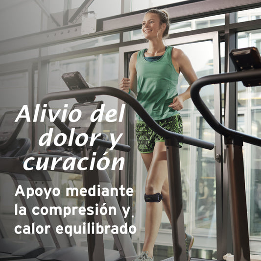 Actimove Rodillera con Rótula Abierta Color Negro Talla Universal 1 unidad