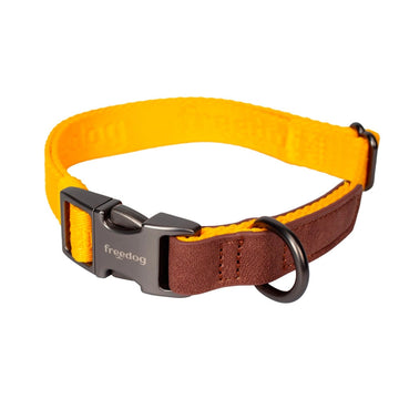 Freedog Linum Collar Ergonomico Amarillo Amanecer L 25MM x 45/66CM