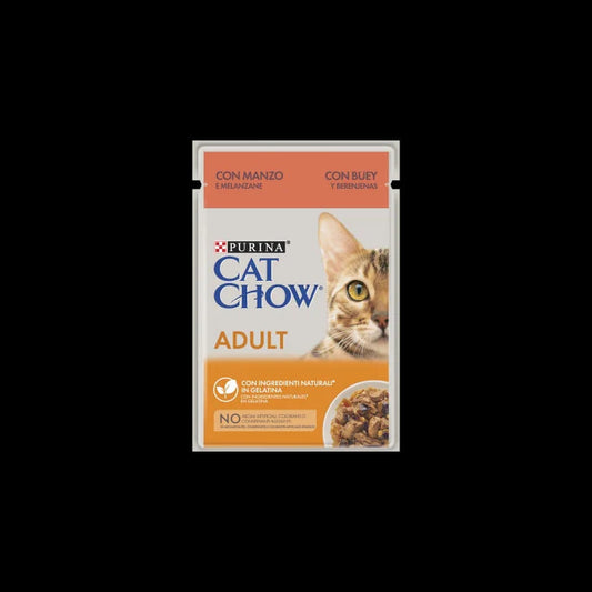 Purina Cat Chow Feline Adult Wet Beef 26 units