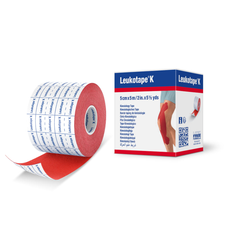 Actimove Leukotapek Color Rojo 5cm X 5m 1 unidad