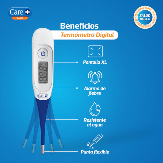 CARE+ Termómetro Punta Flexible 1 unidad