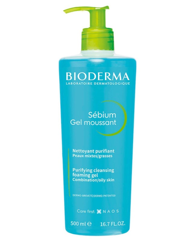 BIODERMA Sébium Gel Purificante Moussant con Dispensador 500ml