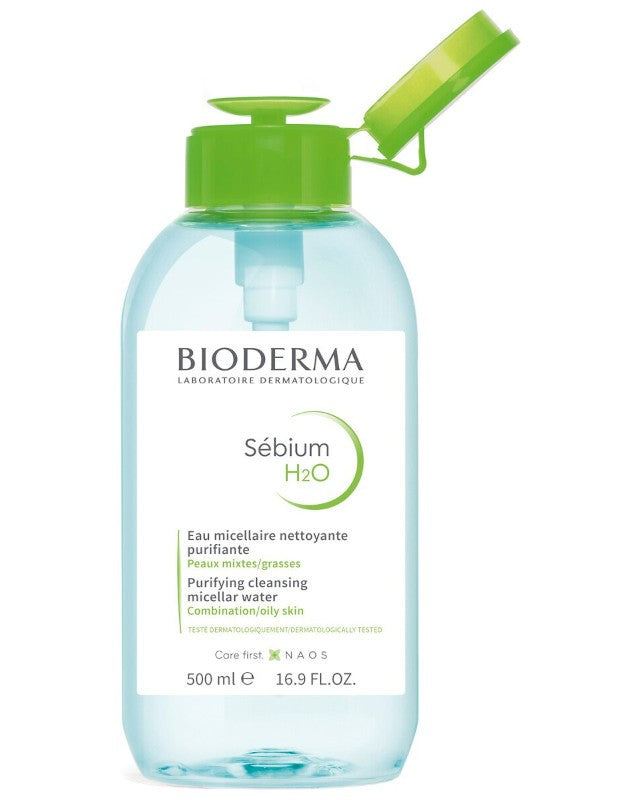 BIODERMA Sébium H2O Solución Micelar con Dispensador 500ml