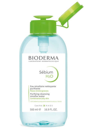 BIODERMA Sébium H2O Solución Micelar con Dispensador 500ml