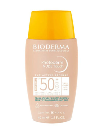 BIODERMA PHOTODERM Nude Touch SPF 50+ Color Muy Claro 40ml