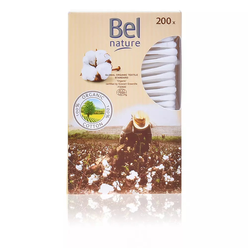 BEL Organic Cotton Swabs 200 units