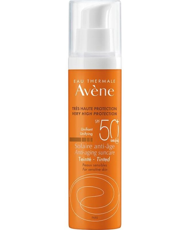 AVÈNE Crema Solar Antiedad SPF50+ con Color 50ml