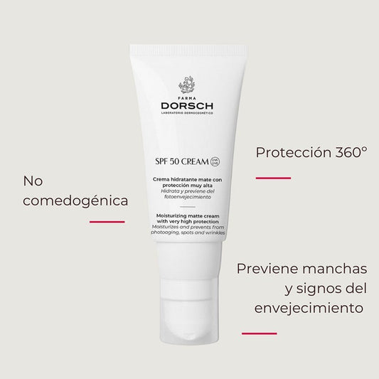 Farma Dorsch Anti-aging Moisturizing Cream SPF 50+ Protection 50 ml