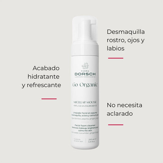 Farma Dorsch Espuma Micelar Mousse Desmaquillante 200 ml