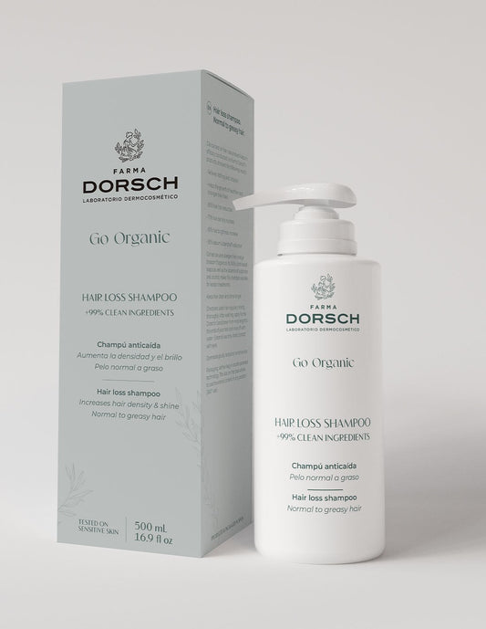 Farma Dorsch Go Organic Champú Anticaída Pelo normal a graso 500 ml