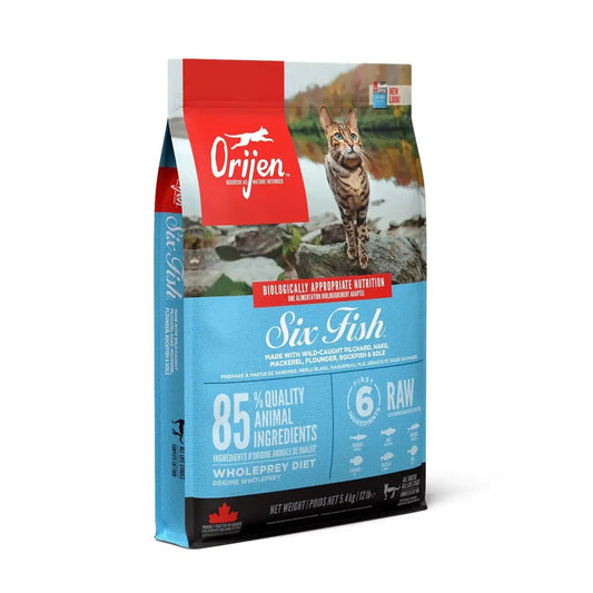 Orijen Feline Adult 6 Fish Dry Food 5400g