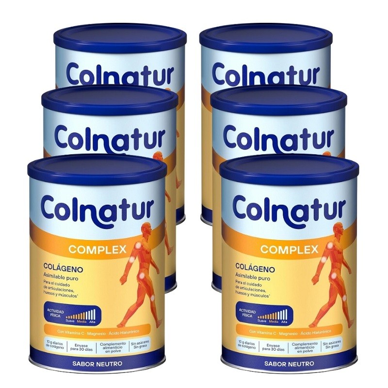 COLNATUR Complex Neutro Colágeno Soluble PACK 6x330g
