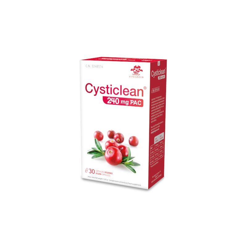 CYSTICLEAN 240mg PAC 30 Cápsulas