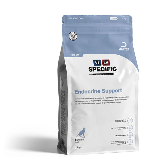 Specific Feline Fed-Dm Endocrine Support Alimento Seco para Gatos Adultos 2Kg